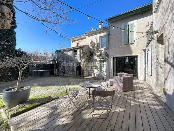 Maison de village 165 m² avec jardin, piscine et appartement indépendant - CAIRANNE