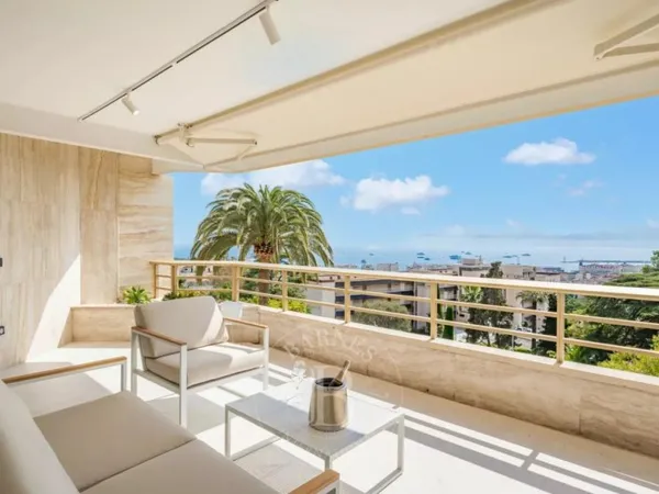 CANNES BASSE CALIFORNIE - VUE MER PANORAMIQUE - TERRASSE - 4 PIE