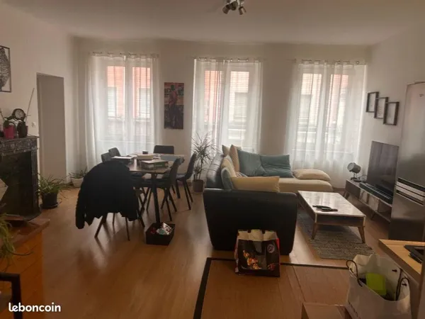Appartement f3 au centre ville de sgms