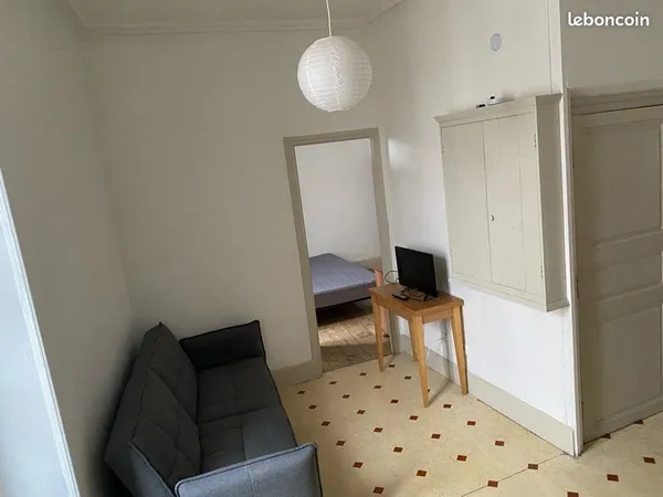 Appartement meublé T2 centre ville