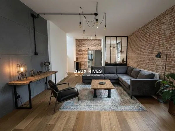 Cathérale Coeur de Ville loft 2 chambres aux beaux volumes