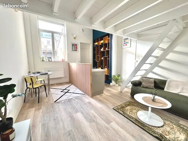 Studio non-meublé - 22m² - Lille