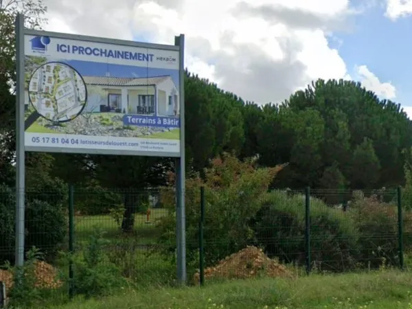 Terrain 388 m²