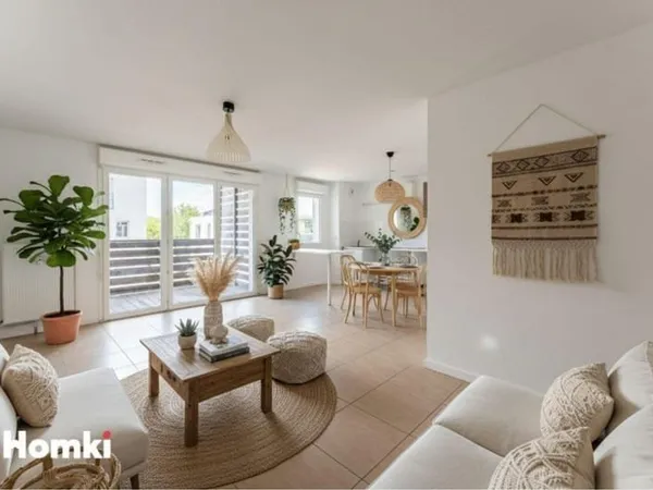 Appartement T3 de 64 m2 à Bègles 33130, Rue Laudinat