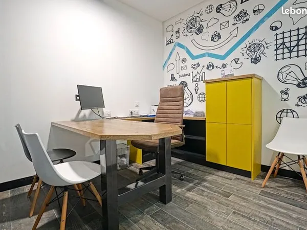 Bureau privé 1 poste - 750 HT / mois - Coworking Bordeaux centre