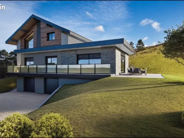 Villa neuve de 130m² sur sous-sol à Lovagny