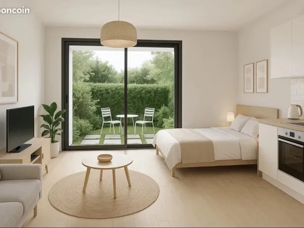 Studio 1 pièce 28 m²