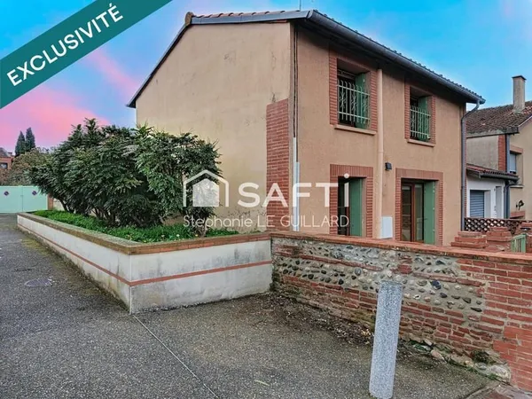 Maison de ville T3 de102 m2- jardin- clé en main