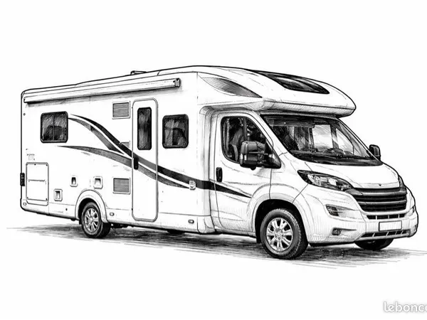 Garage camping car