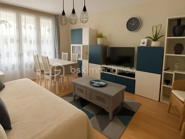 Appartement 2 pièces 43 m²