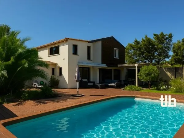 A VENDRE LATTES : VILLA 6 PIECES 155m2 AVEC PISCINE
