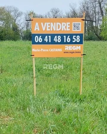Terrain 1974 m² Castillon (Canton d'Arthez-de-Béarn)