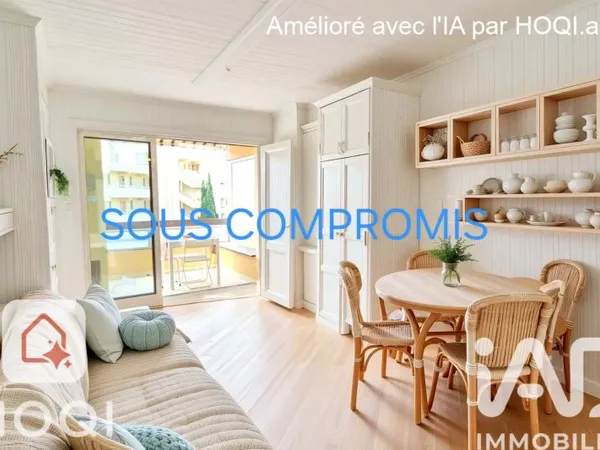 Studio 1 pièce 24 m²