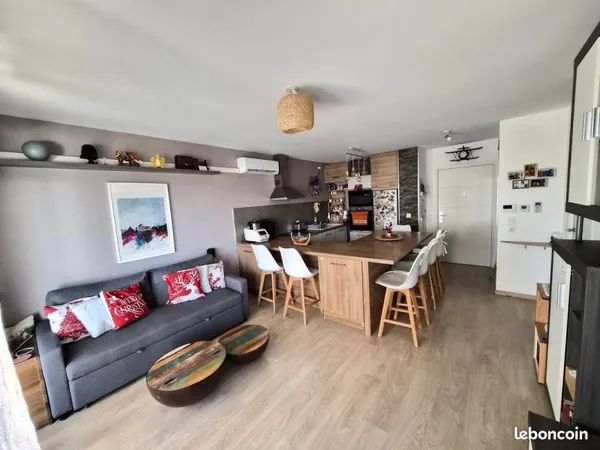 MARIGNANE, Beau T3 avec terrasse et place de parking privative