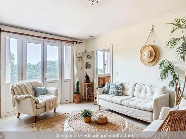 Appartement 5 pièces 80 m²