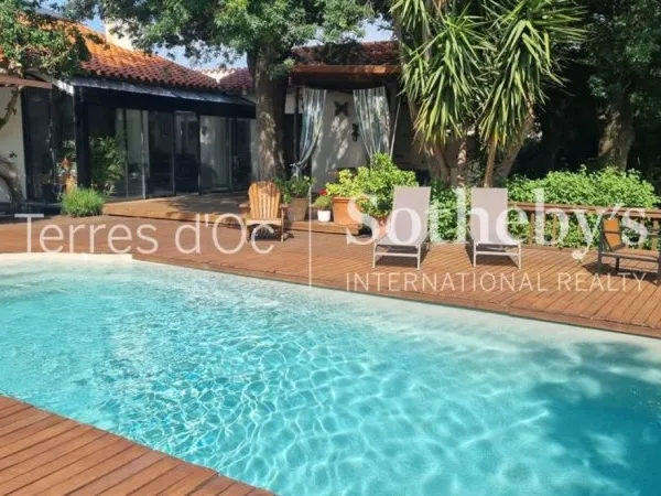 Charme et verdure sur 1800m² sans vis à vis et au calme