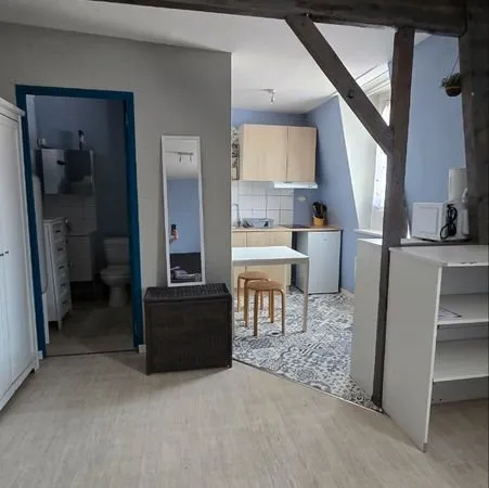 Studio 25m2 meublé dispo immeuble calme