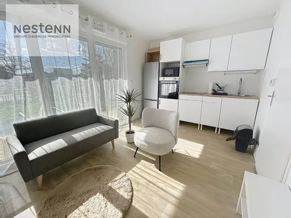 STUDIO MEUBLE NEUF - JARDIN - BALCON - PARKING