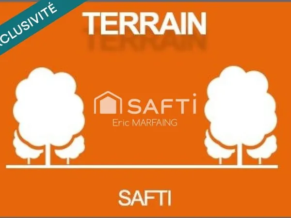 Terrain plat de 2.500 m² + CU