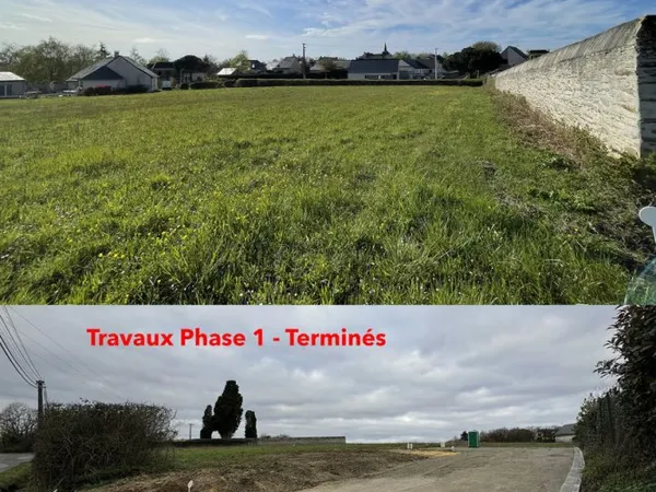 Terrain viabilisé 746 m² - Particulier - Vauchrétien