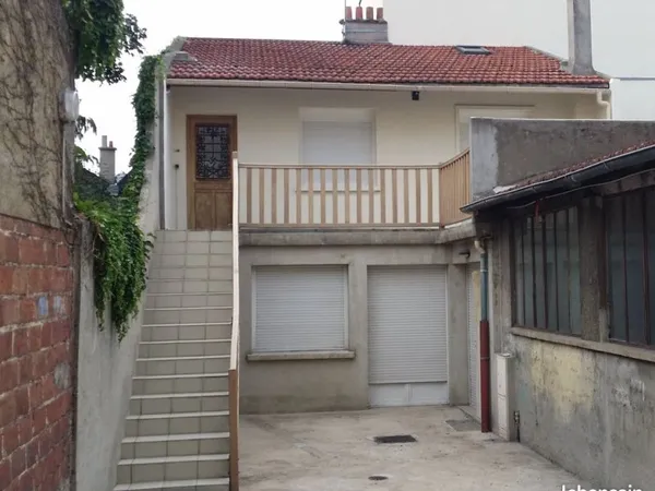 Appartement en RDC de Maison Individuelle, 43m2, 2 Pièces,