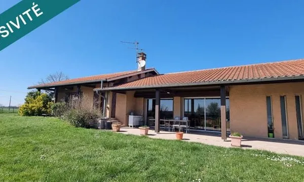 Maison de caractère avec grand terrain et fort potentiel d'évolution - Saint-Sardos