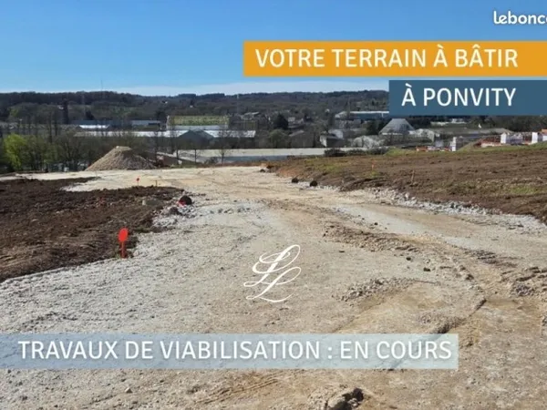 Terrain 400 m² Pontivy