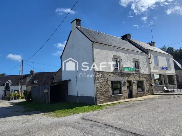 CRUGUEL - MAISON + LOCAL COMMERCIAL - 8 PIÈCES - 3 CHAMBRES - FORT POTENTIEL - OPPORTUNITÉ INVESTISS