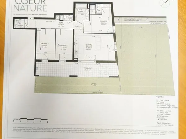 Appartement 4 pièces 87 m²