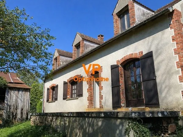 Maison avec sous-sol total et combles aménageables - 94 m² - Terrain 844 m²