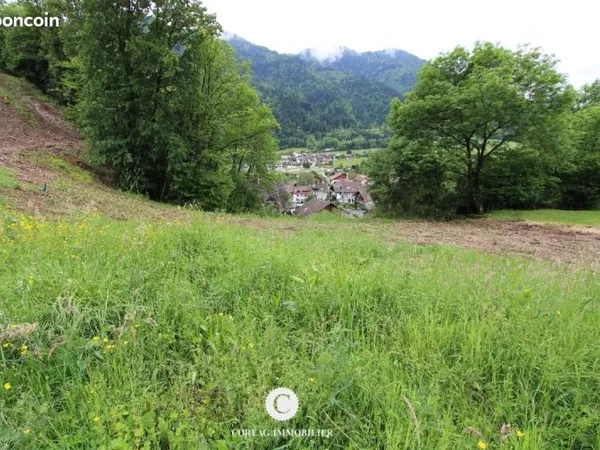 Terrain 800 m² Saint Jeoire En Faucigny