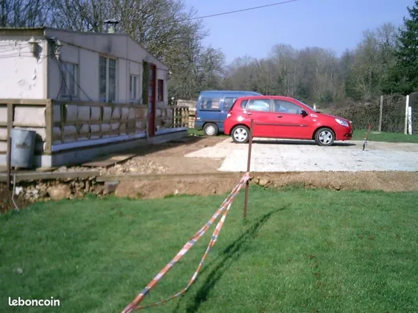 À vendre - Chalet de 23 m² sur terrain de 1 600 m² - La Haye-Saint-Sylvestre (27330)