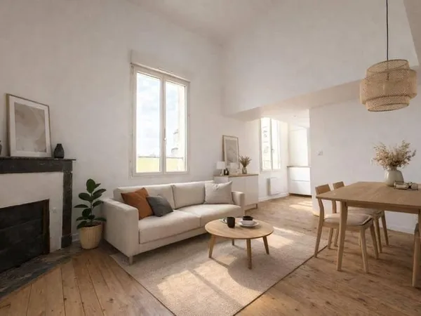 Duplex 4 pièces 53 m²