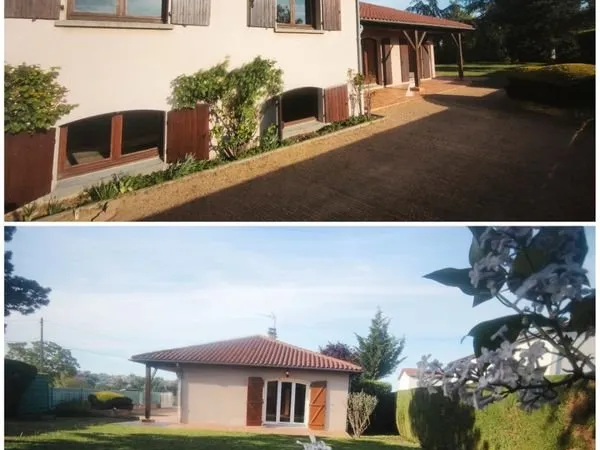 Maison de caractère 120m2 grand terrain plein sud situation ideale