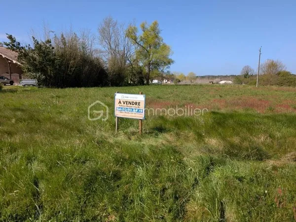 Terrain à vendre - 1 500 m² - Grézet-Cavagnan