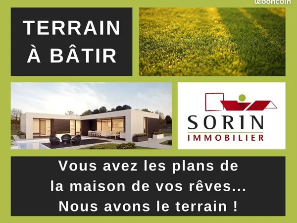 Terrain 520 m² LE LION D ANGERS