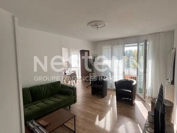 Appartement Bihorel 2 chambres 76m² entièrement refait neuf cuisine équipée loggia face au parc proc