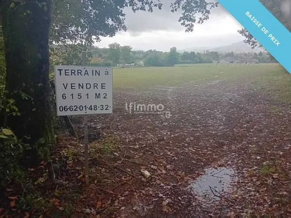 Cublac en Corrèze - Terrain à bâtir - A Basse Rivière