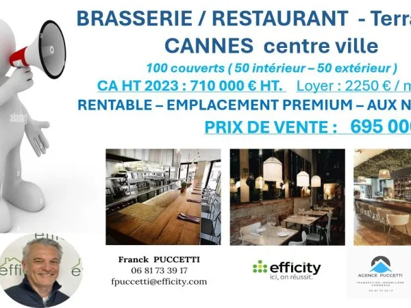 Fonds de commerce 100 m²