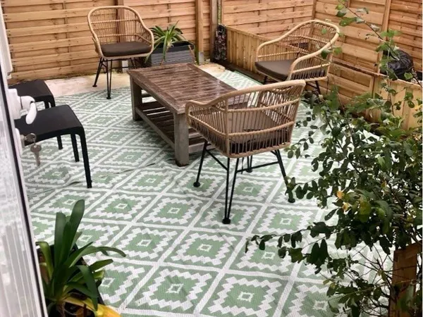 Neuf, Calme, propre, parking, jardin, terrasse
