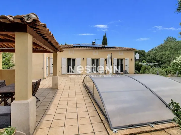 Maison Le Thoronet 5 pièces 127 m2 - Piscine - 2 garages - sous-sol complet