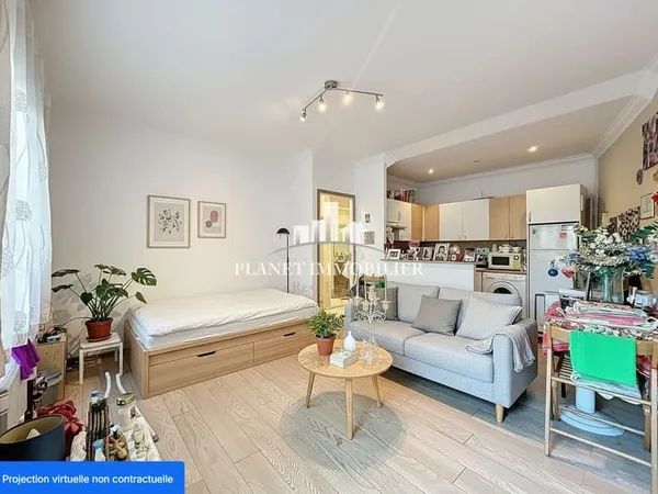 JUAN LES PINS - STUDIO VENDU LOUE PROCHE PLAGES