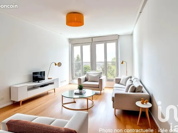 Appartement 3 pièces 58 m²