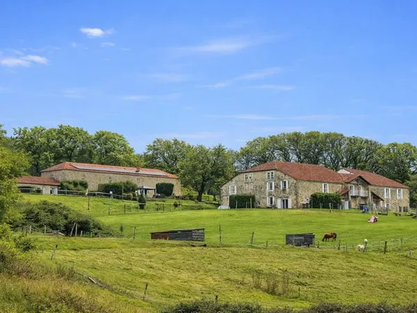 Exceptional Estate with Established Gîte Business, up to 40 guests, Stunning Views & Swimming pool