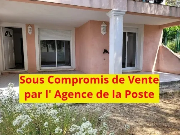 Grasse Hauteur, Dans Villa, Appartement 3 Pièces, en rez-de-jardin, Terrasse, Parking
