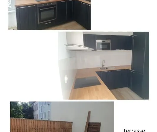 F2 duplex 55,7m2 refait à neuf