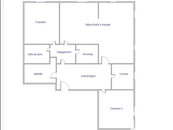 Appartement 4 pièces 81 m²