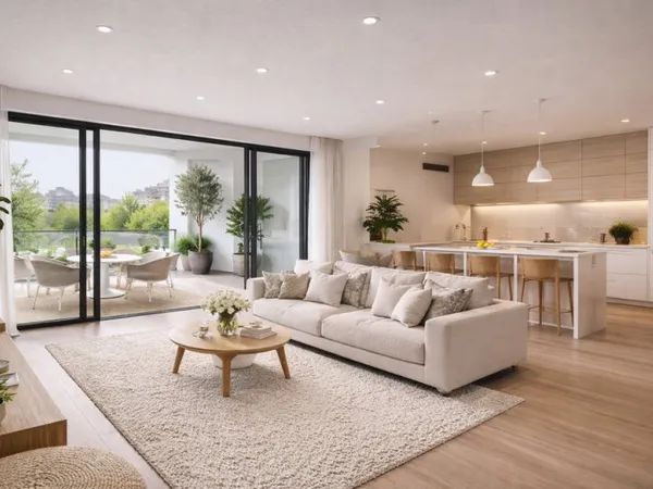 HAUT STANDING 3 PIECES NEUF 63 M² + BALCON 8 M² AU PIED DU METRO CRETEIL L'ECHAT