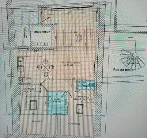 Appartement dernier étage