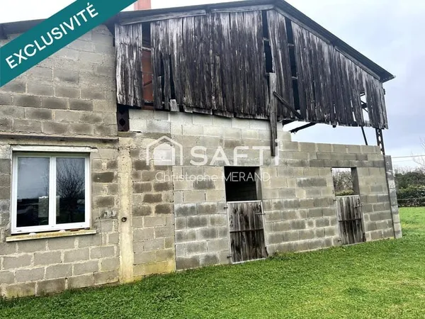 Proche de DANGE SAINT ROMAIN sur 1760 m2